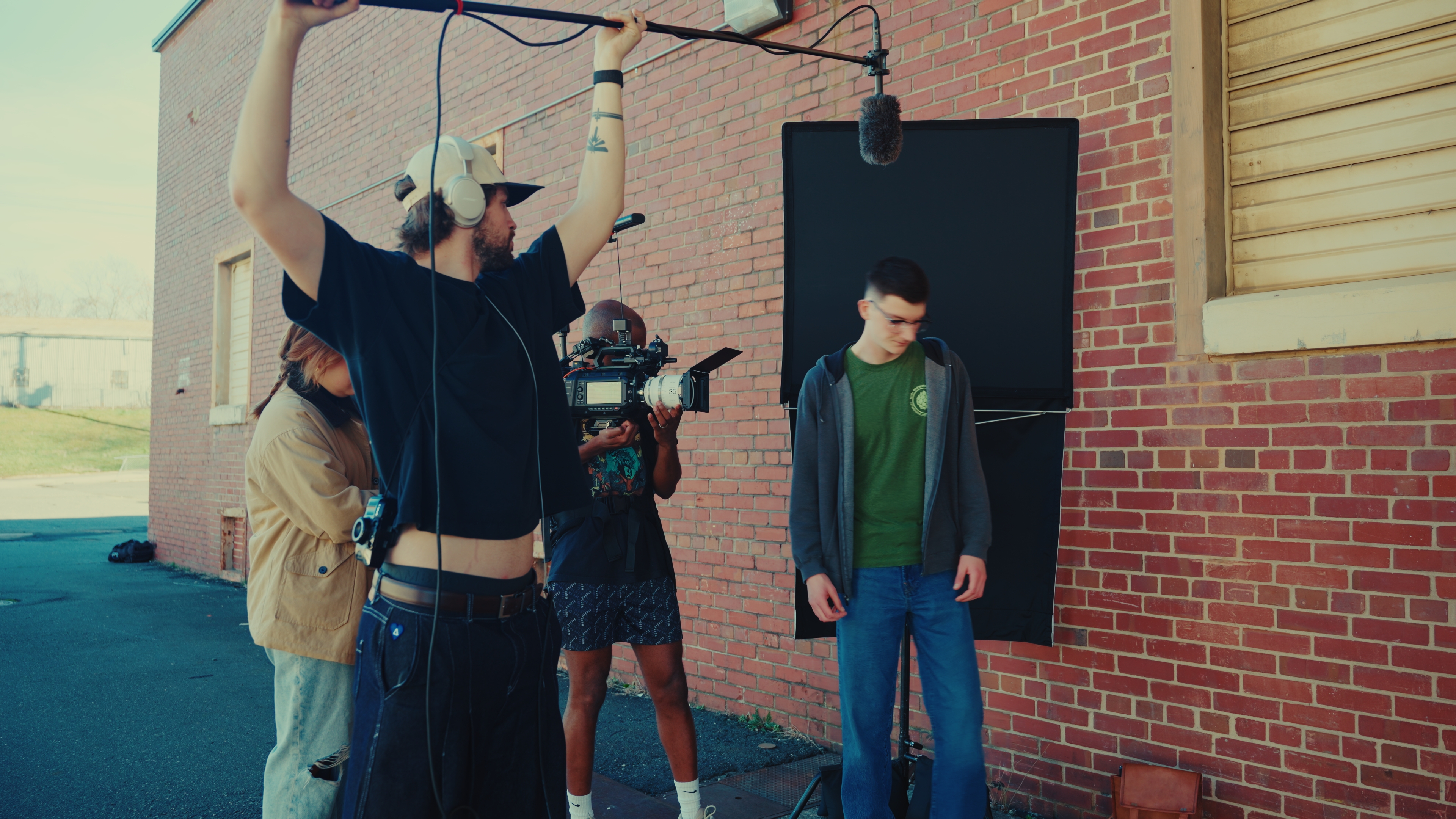 Charlotte creative production — cinematic video still by Burdette Visuals